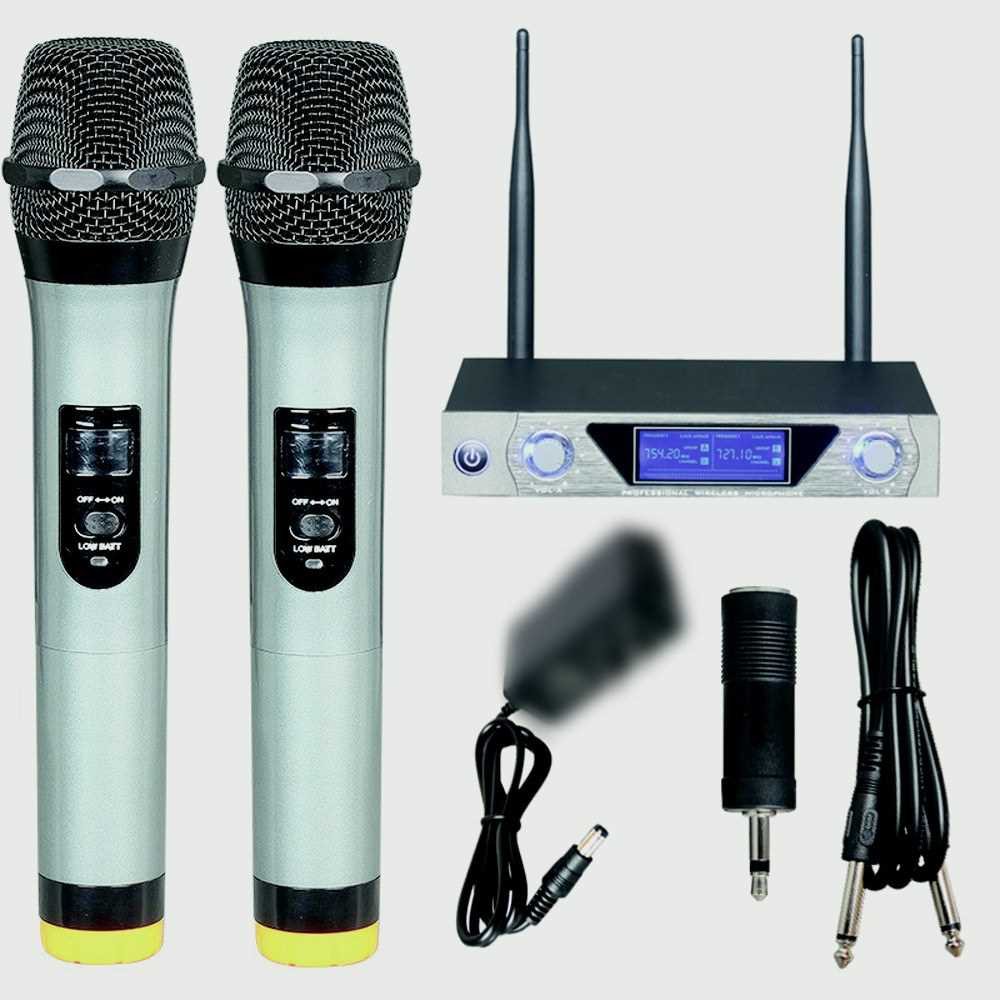 Wireless Handheld Microphone MU868 Clear Sound Fine Performance Microphones for Class and Home