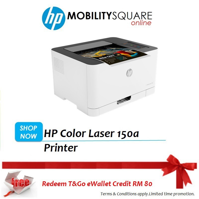 Buy Hp Color Laserjet 150a Free Redeem T Go Ewallet Credit Worth Rm80 Seetracker Malaysia