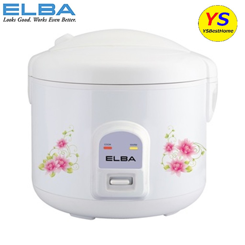 ELBA Rice Cooker ERCE1031 (WH) Shopee Malaysia
