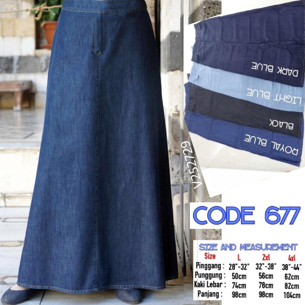 skirt jeans muslimah