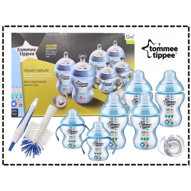 tommee tippee starter kit blue