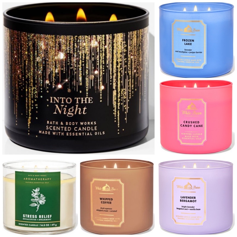 Bath & Body Works Candle 3WICK CANDLE, 411g Shopee Malaysia