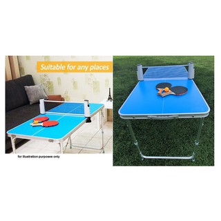  Meja  lipat  mini ping pong aluminium table foldable pasar  