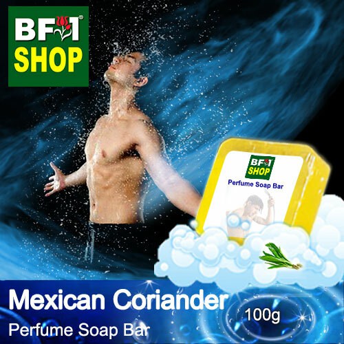 BF1 (PSB1) Perfume Soap Bar - WBP Mexican Coriander - 100g sabun mandi badan wangi⭐⭐⭐⭐⭐