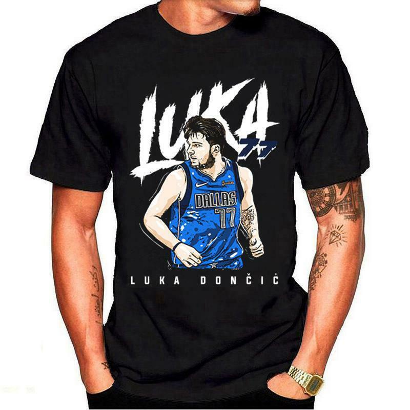 Print Wear Fashion Clothing Luka Doncic Big Discount Regular Valentine Top Tee