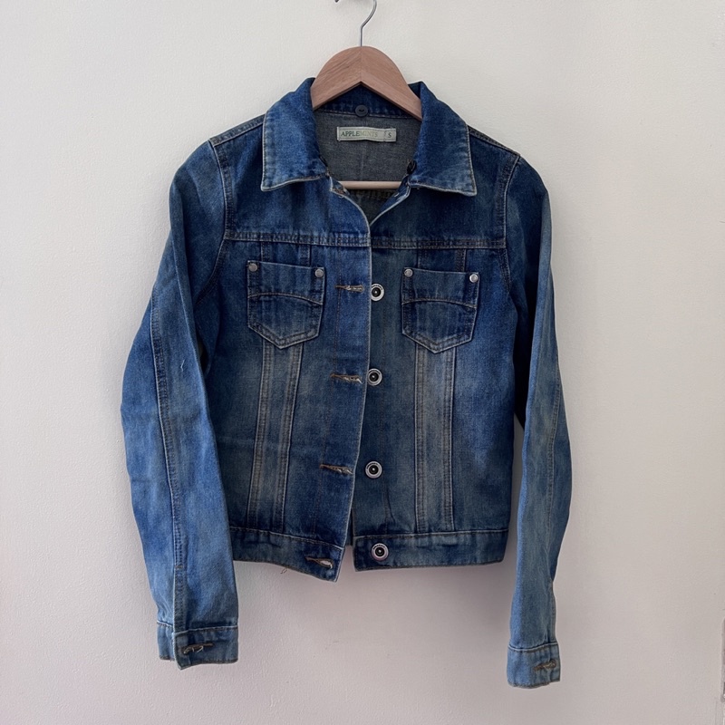 PreLoved Denim Jacket | Shopee Malaysia