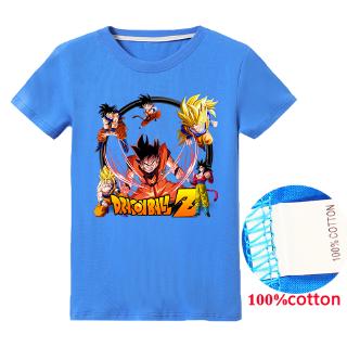 Kids Goku 3d T Shirt Dbz T Shirts Boys Casual Tees Anime Dragon Ball Z Super Saiyan T Shirts Harajuku Tee Shirts Shopee Malaysia - son goku t shirt roblox