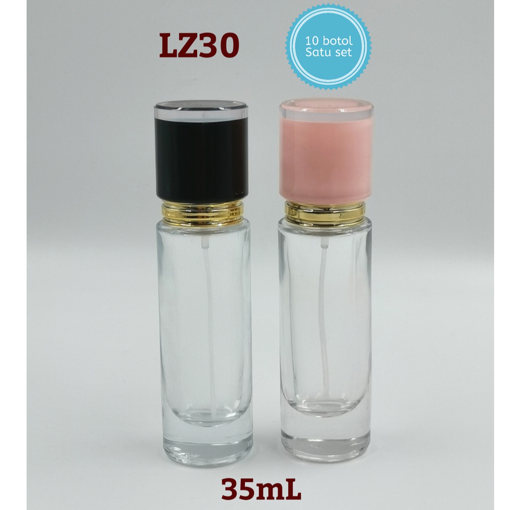  10 Pcs set 35mL Perfume  Spray Refillable Bottle Botol  