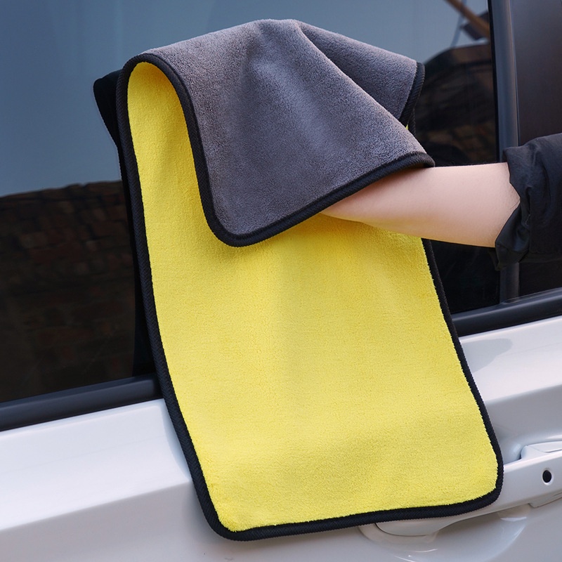 Microfiber Car Cleaning Towels High Water Absorption Washing Cloth Kain