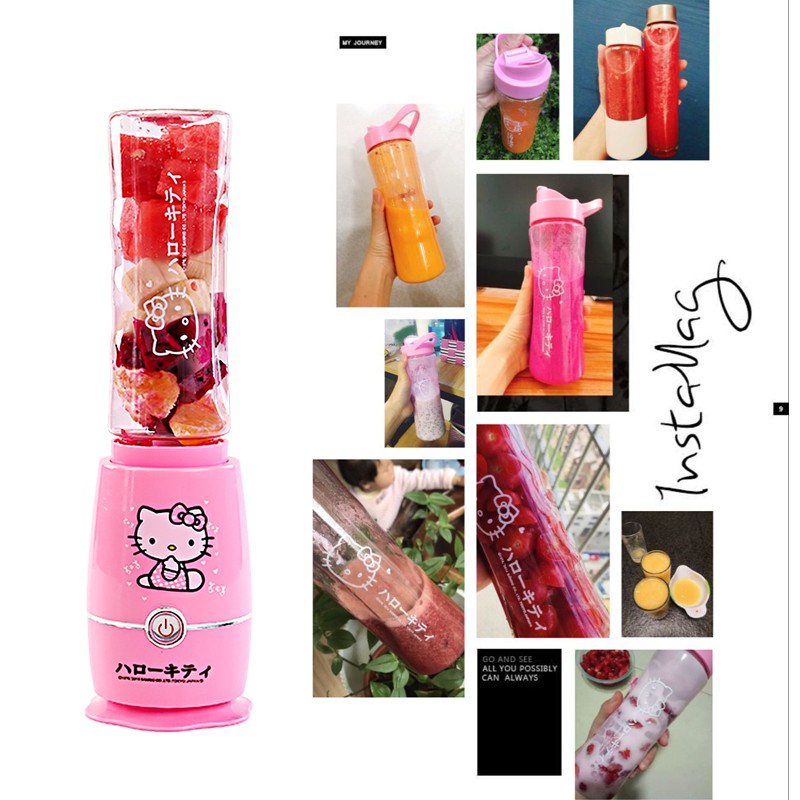 hello kitty blender bottle