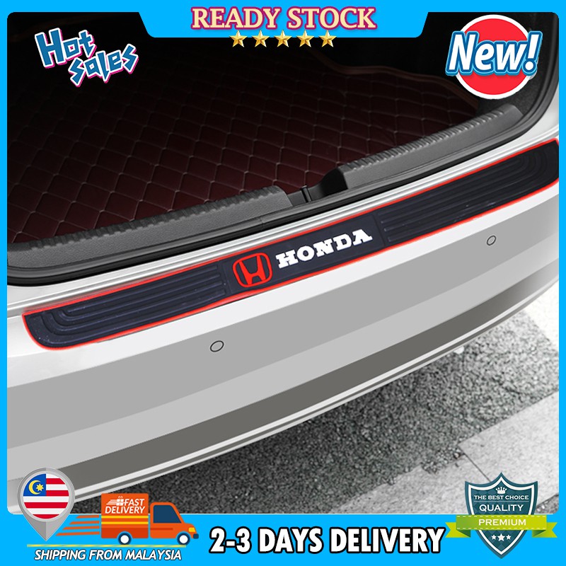 Honda 1pcs Kereta Belakang Trunk Sill Plate Bumper Guard Pad Getah