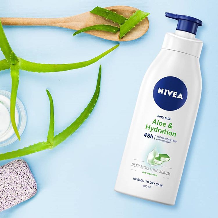nivea lotion aloe