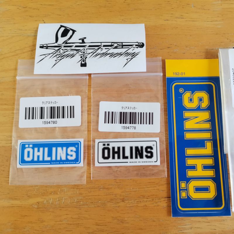 STICKER OHLINS ORIGINAL JAPAN | Shopee Malaysia