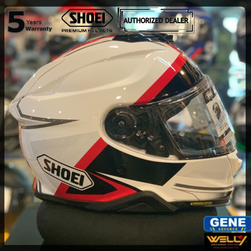 SHOEI GT Air 2 Affair TC 6 White Black Red Top Performance Full Face Sport  Touring Helmet