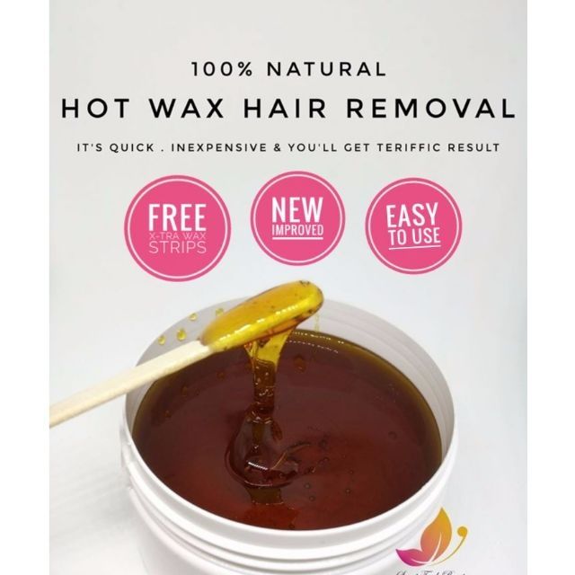 Ready Stock Hot Wax With Waxing Kit For Hair Removal Shopee