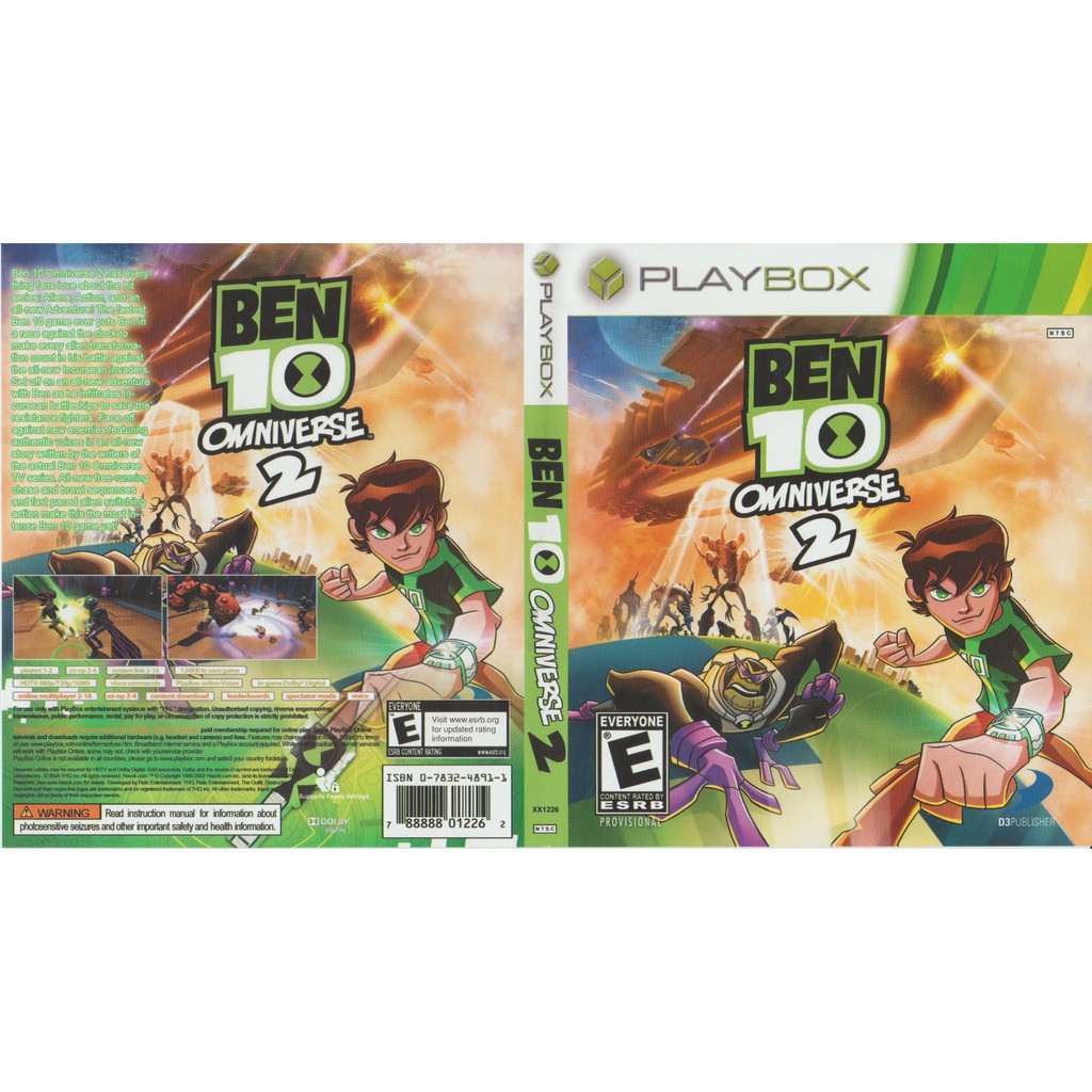 ben 10 omniverse 2 xbox 360 game