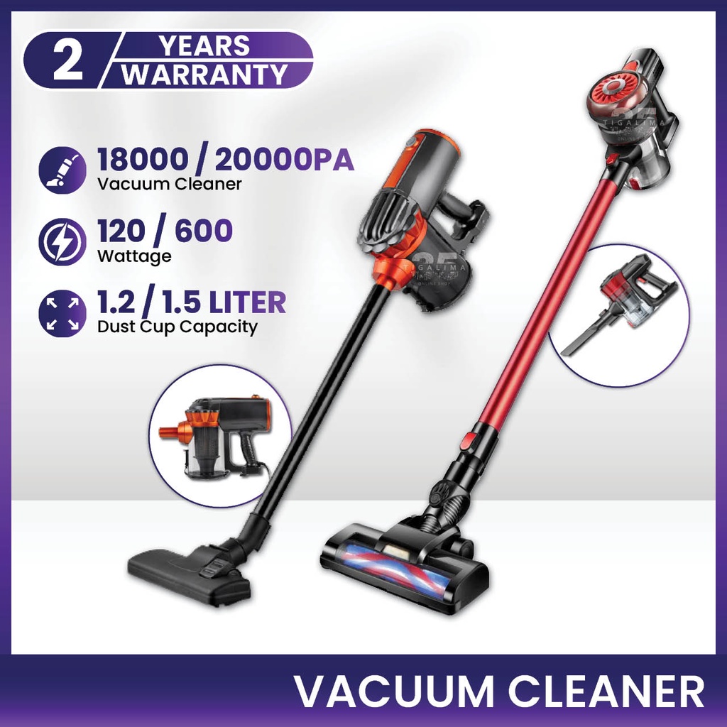 Wired Vacuum Cleaner 18000PA Wireless Cordless Vacuum Cleaner 20000PA
