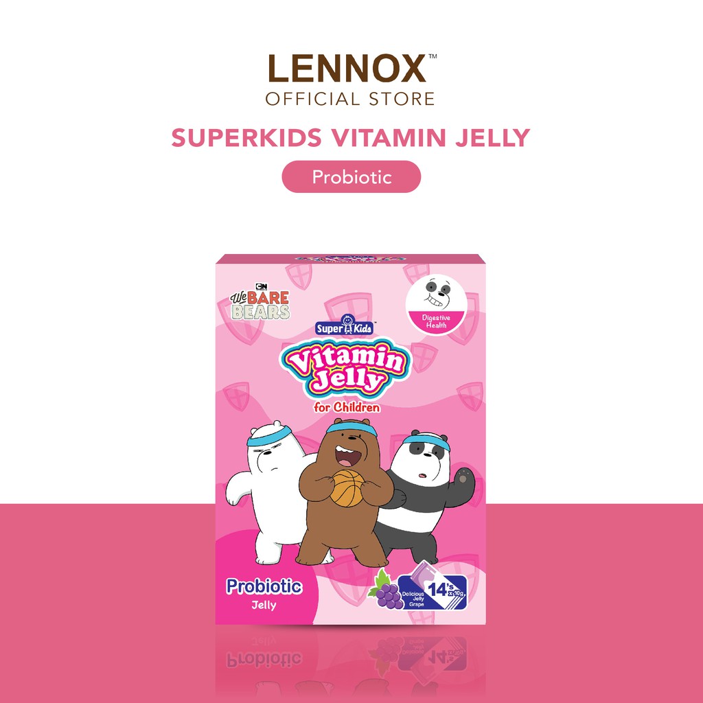 Superkids Vitamin Jelly Probiotic 10g X 14's