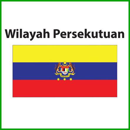 Wilayah Persekutuan Flag 3x6ft Bendera Wilayah Persekutuan 3x6ft Polymesh Shopee Malaysia