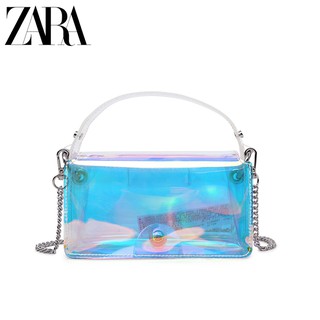 clear handbags zara