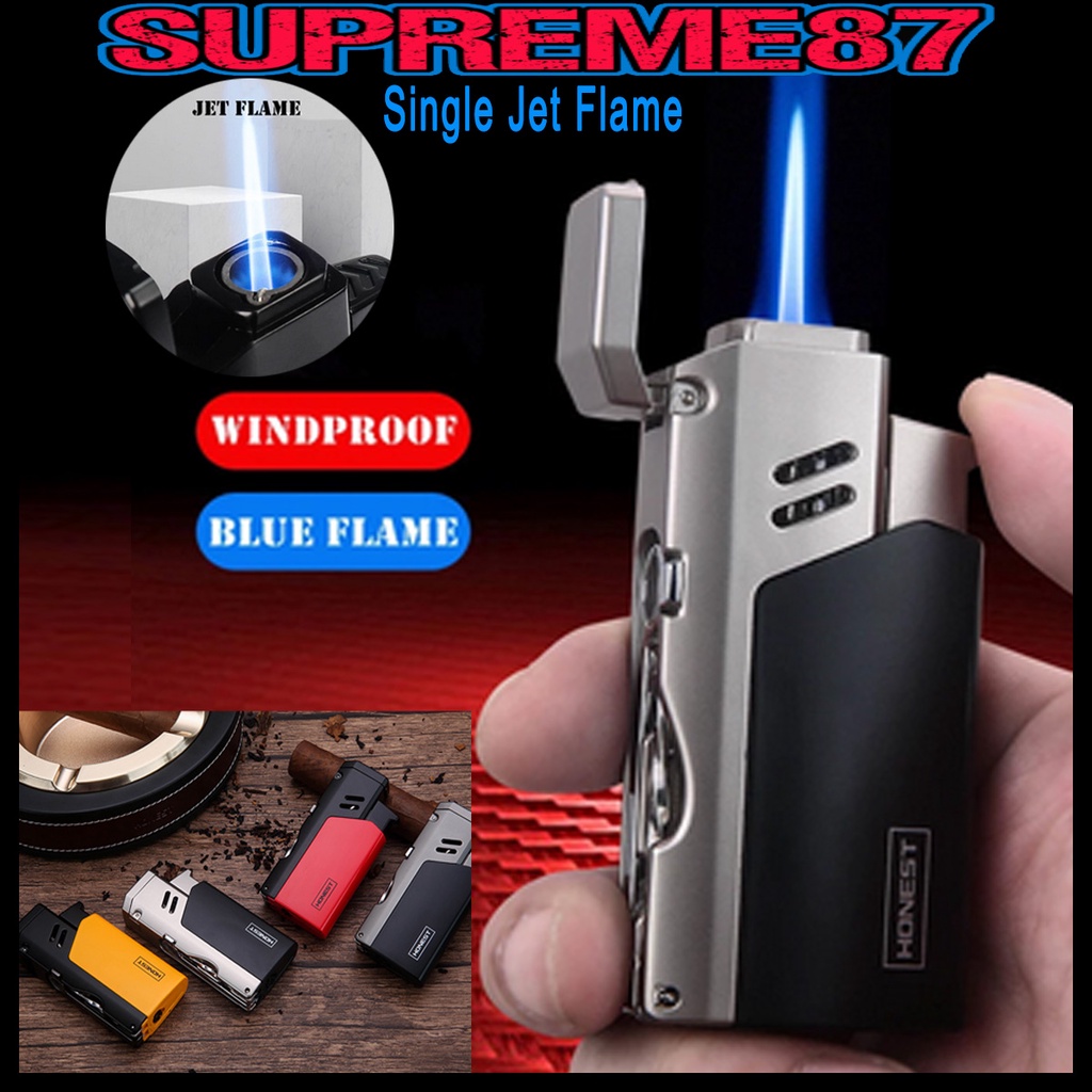 Honest Jet Lighter bcz7611 Single jet flame lighter honest jet lighter