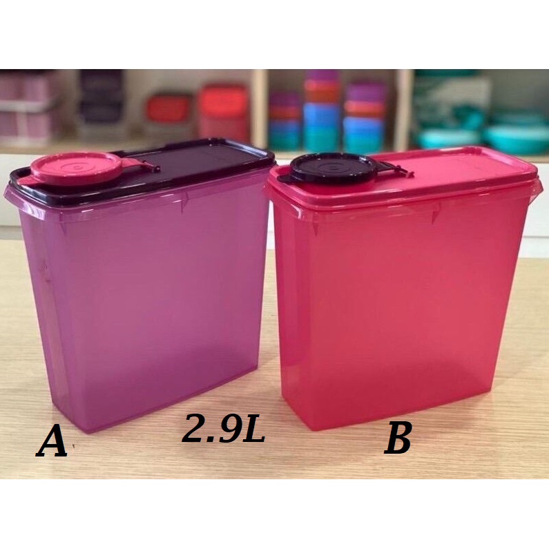 *1pc/2pcs*Tupperware Multi-pourer Snack Ez Cereal pour fresh Storer 2.9L 1pc