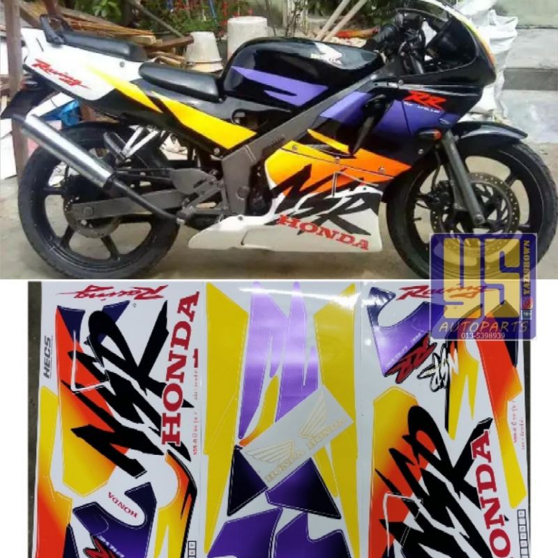 Buy Honda Nsr150 Nsr Rr Rrw Sp Hrc Stripe Body Sticker Seetracker Malaysia