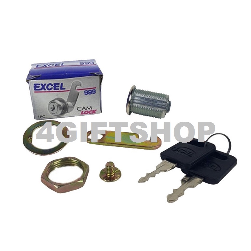 [16mm30mm] EXCEL 999 DRAWER CAM LOCK Shopee Malaysia