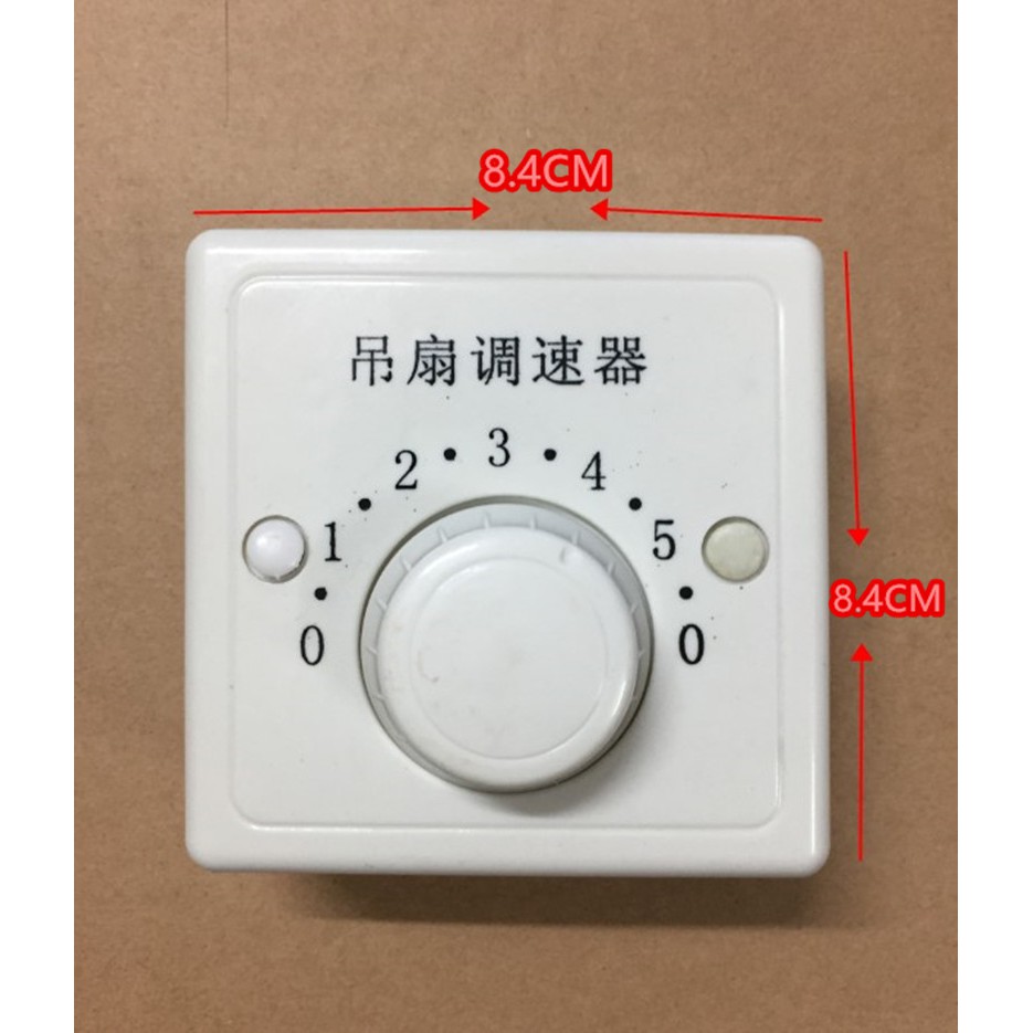 2pcs Ceiling Fan Universal Speed Controller Controller Top Fan Speed Switch Five Speed Electric Fan Switch Square Long Shopee Malaysia