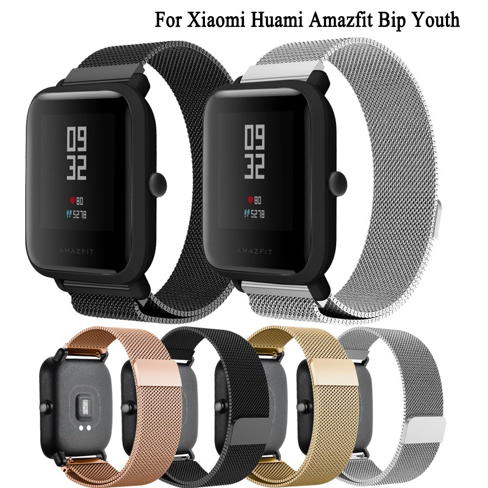 amazfit bip strap metal