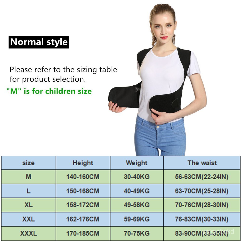 Tlinna Back Posture Corrector Therapy Corset Spine Support Belt Lumbar Back Posture Correction Bandage For Men Women Wb5 Shopee Malaysia