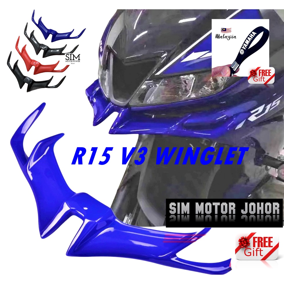 r15 v3 winglet with light