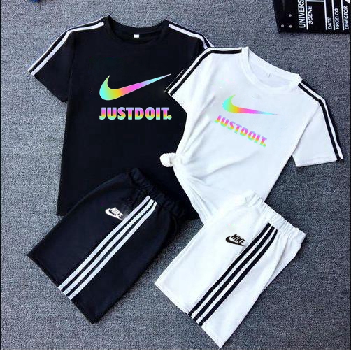 mens nike shorts and top set