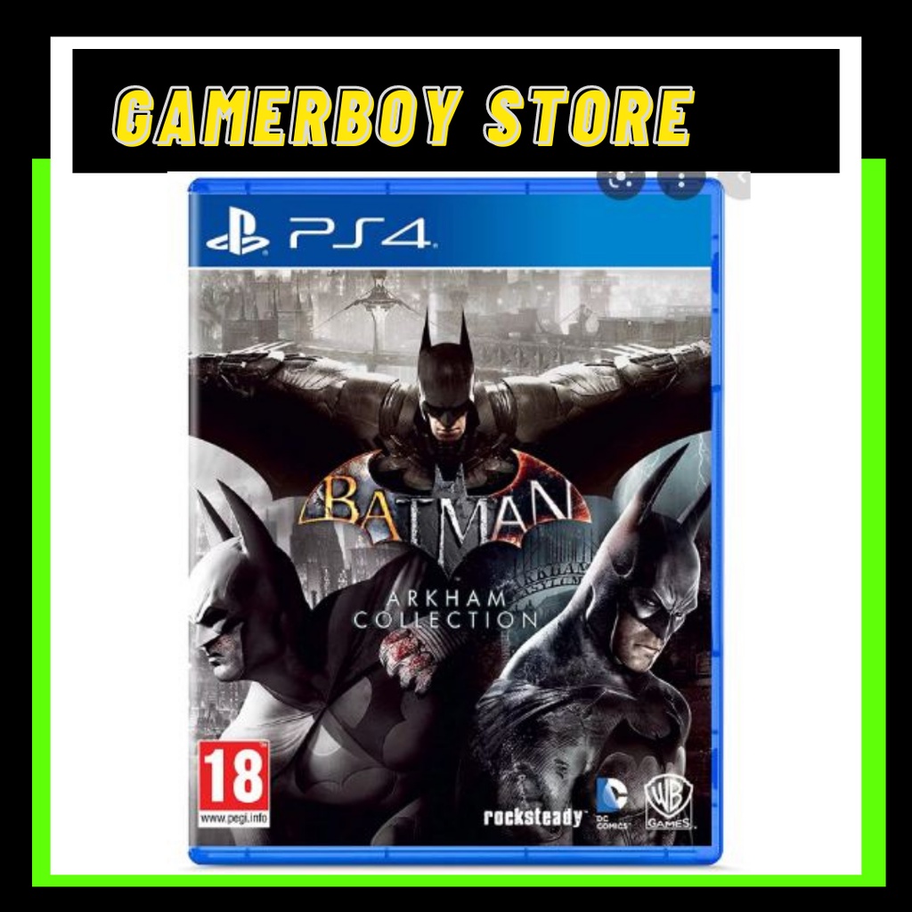 PS4 BATMAN ARKHAM COLLECTION R2 | Shopee Malaysia