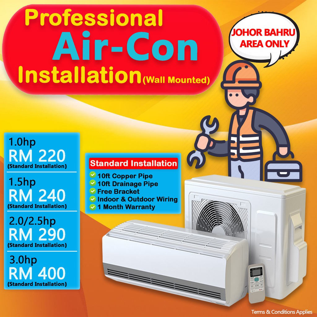 Professional 1HP/1.5HP/2HP/2.5HP/3HP Air Conditioner Standard