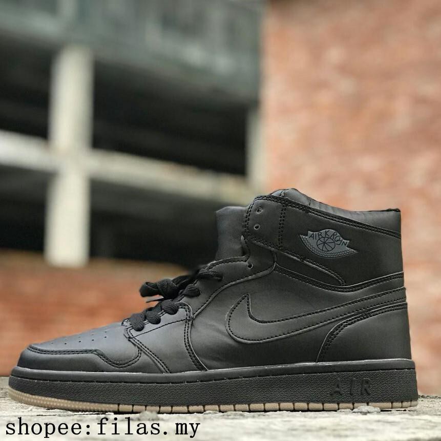 nike jordan all black