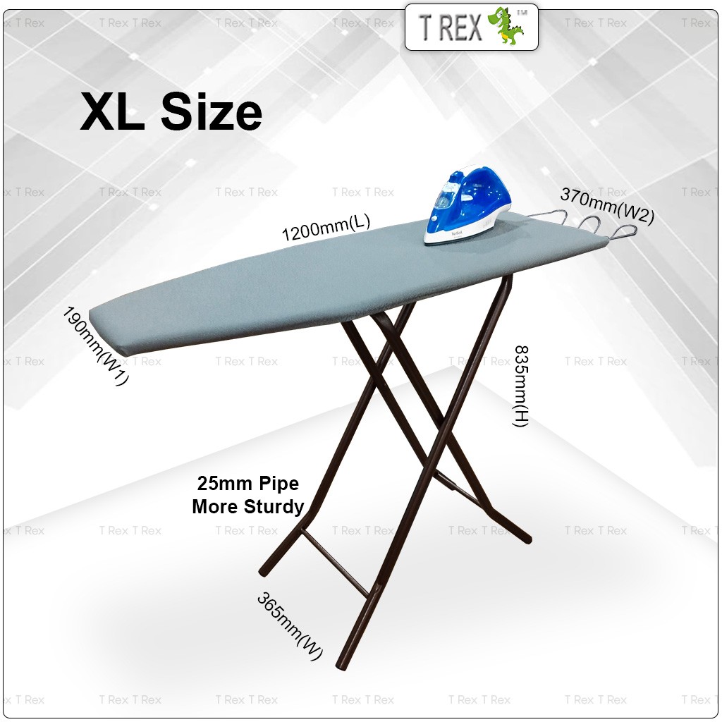 3V 25mm XL High Quality Ironing Board / Iron Board (Random Colour