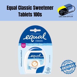 Equal Classic Sweetener Tablets 100s