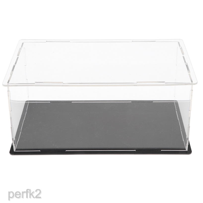 clear perspex box