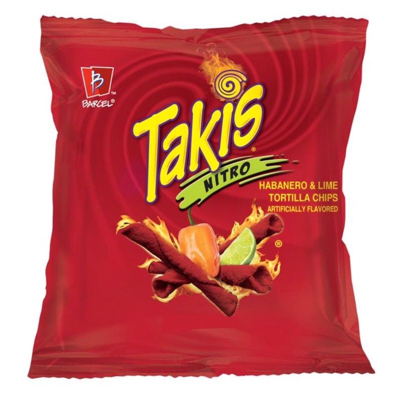 TAKIS Nitro Rolled Tortilla Flavoured Chips 28g | Shopee Malaysia