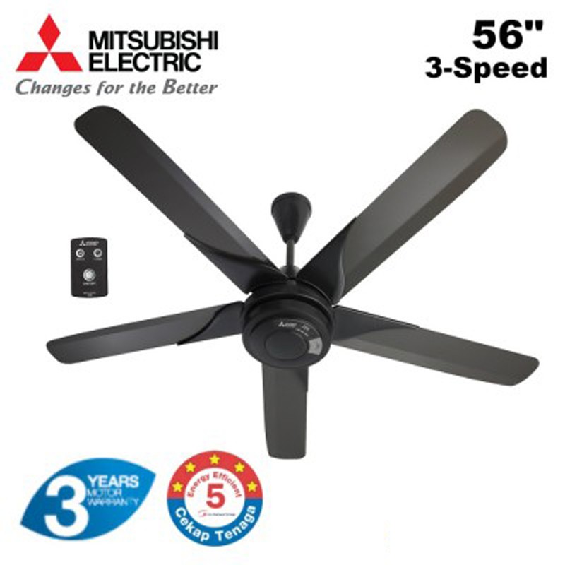 Mitsubishi Ceiling Fan Blade Black 5 Mit C56 Rq5 P Shopee