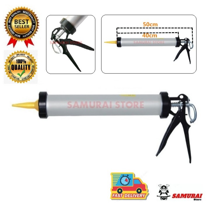 Aluminium Casing Caulking Gun Glass Glue Gun Sausage Gun Silicone Gun