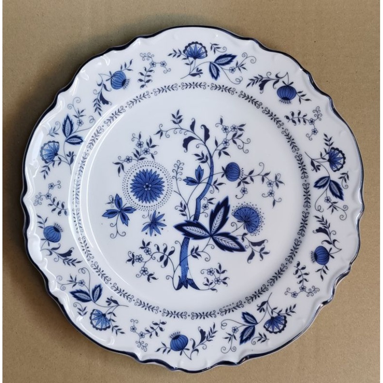 Sone China 23cm Made in Japan Blue Onion Luncheon Plate Shopee Malaysia