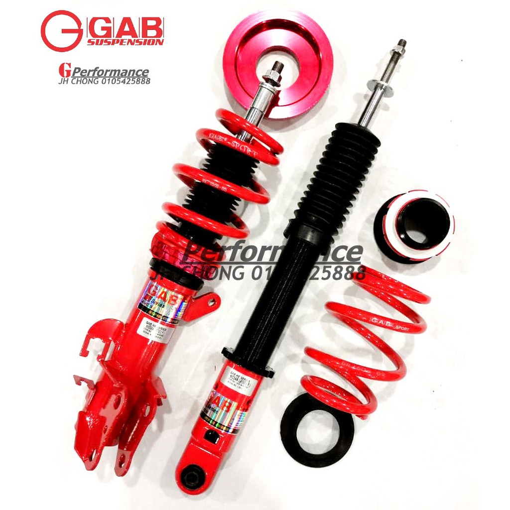 Nissan Latio C11 2004-2012 - GAB HE Series Adjustable Suspension ...