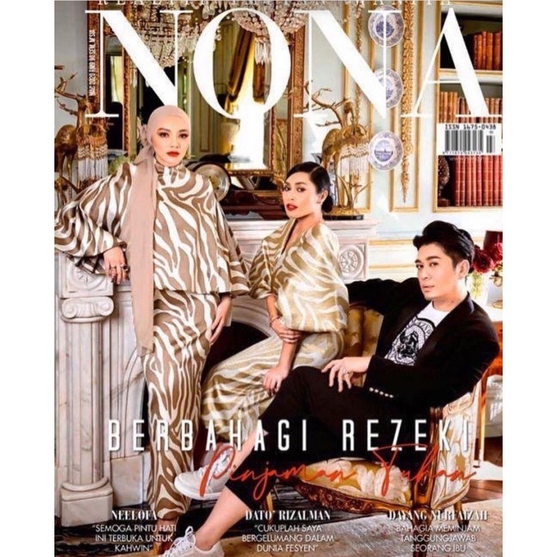 Majalah Nona Cover Dato Rizalman Ibrahim (NOS) | Shopee Malaysia