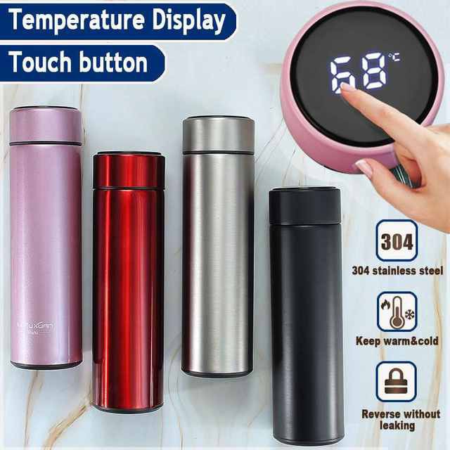 Smart LED temperature display Vacuum Flask Thermos Keep Warm and Cold