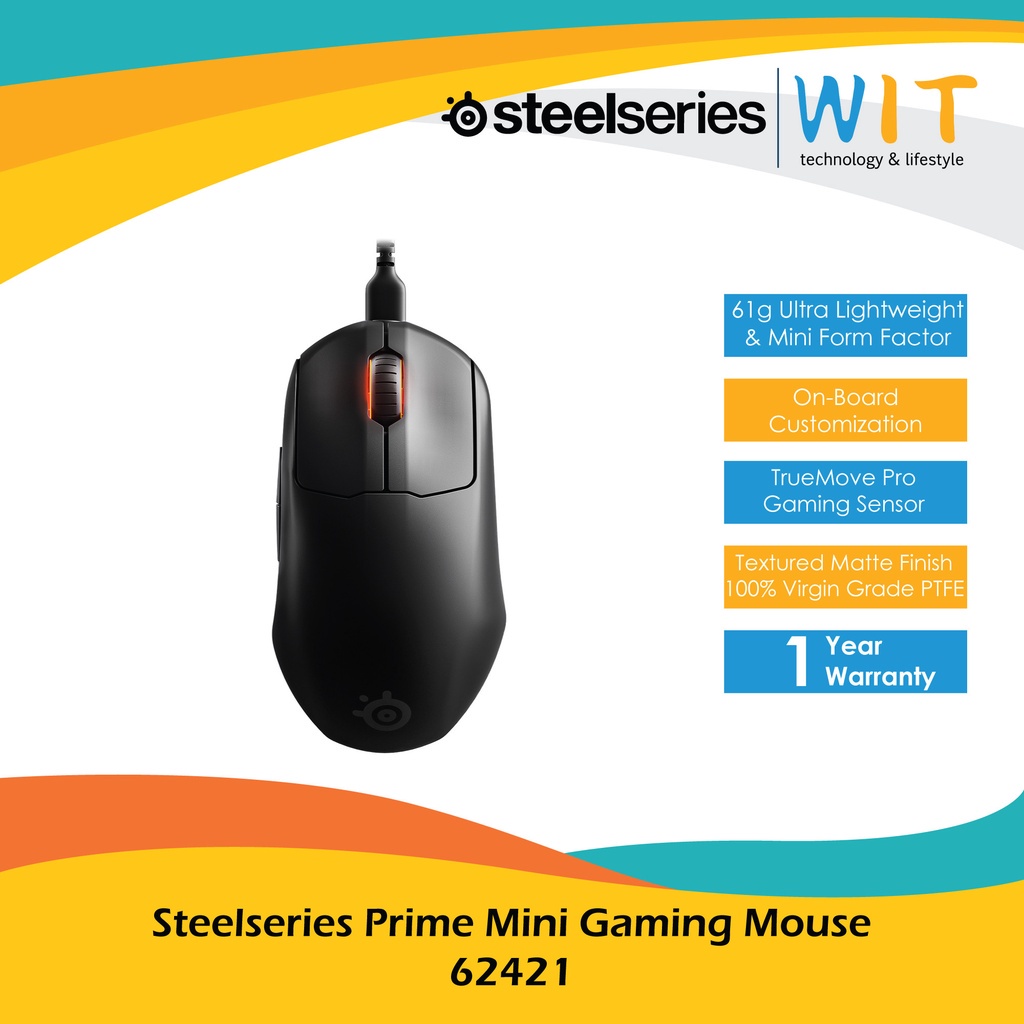 Steelseries Prime Mini Gaming Mouse - 62421