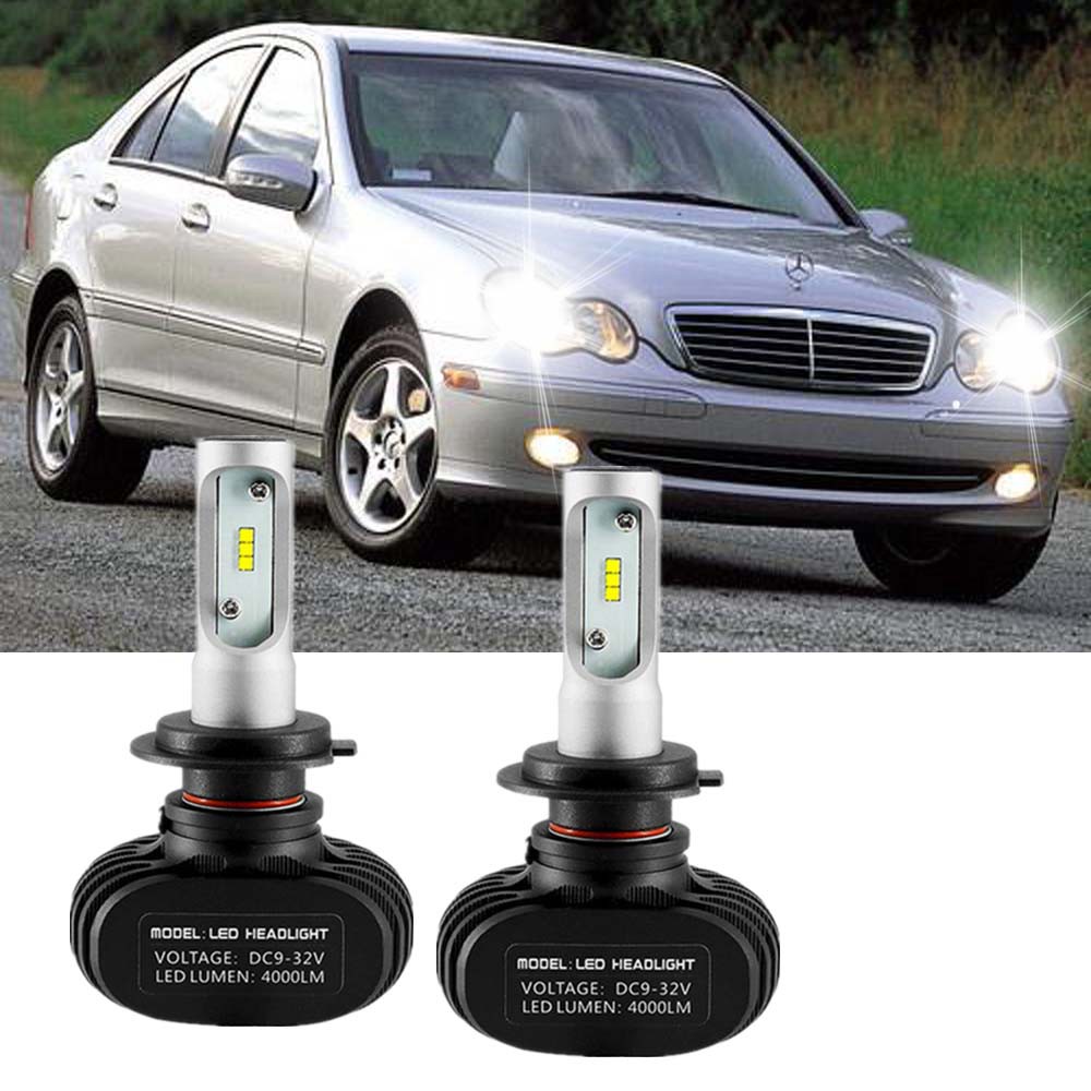 49+ Mercedes w203 coupe led h7