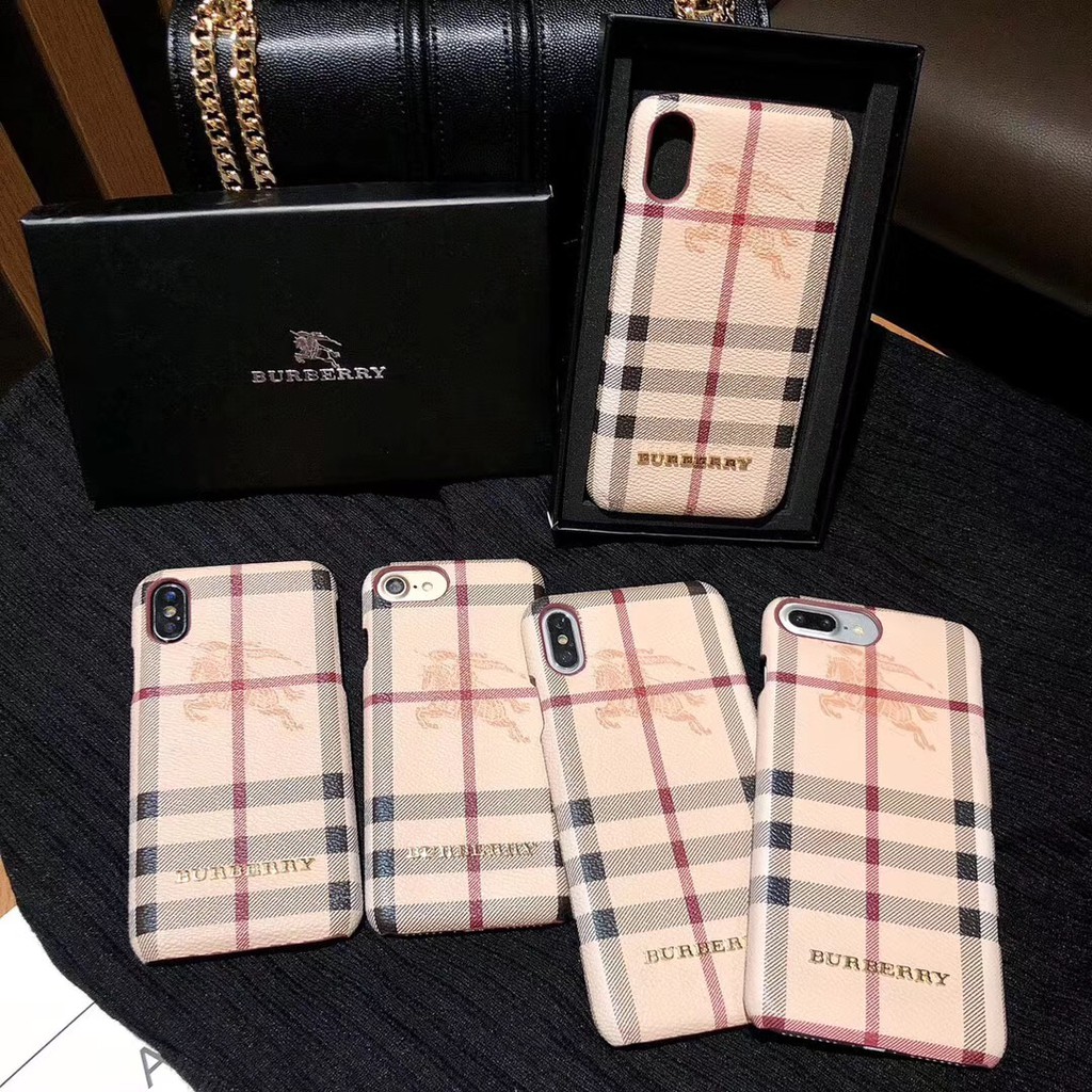 iphone xs case burberry