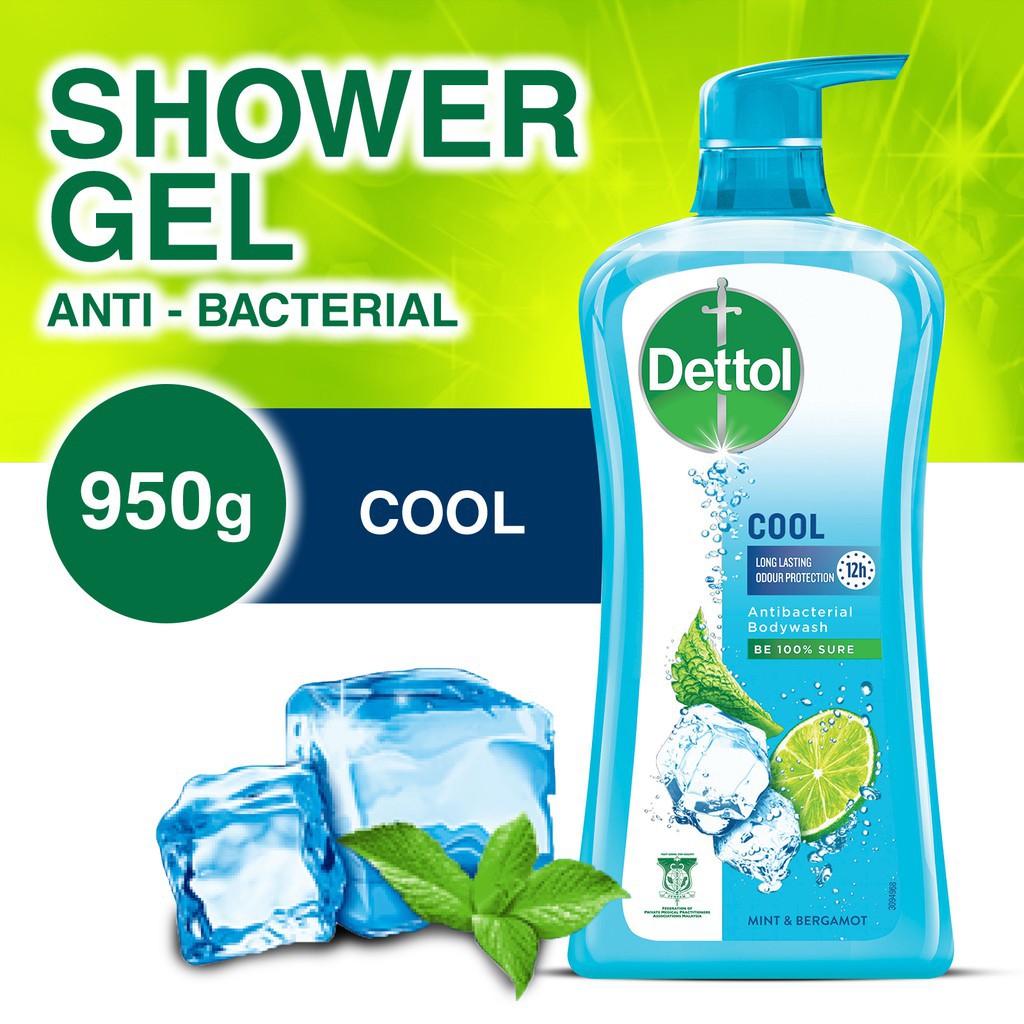 DETTOL Body Wash 950g Cool (exp09/23) Shopee Malaysia